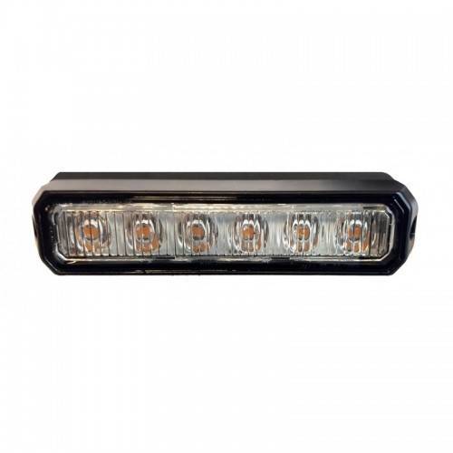 STROBOSCOP 6 led-uri lumina portocalie