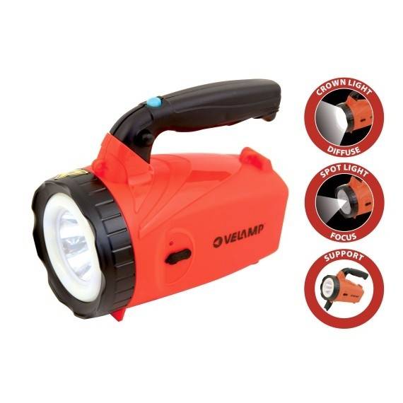SUPER HORNET: Proiector reincarcabil 5W + coroana COB