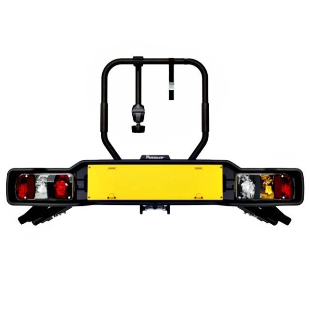 Suport 3 biciclete Peruzzo Siena 669/3N cu prindere pe carligul de remorcare, Negru