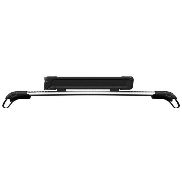 Suport 4 perechi schiuri Thule SnowPack 7324 negru cu prindere pe bare transversale aluminiu cu profil T