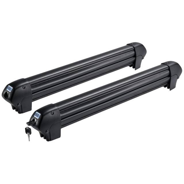 Suport 6 perechi schiuri cu prindere pe bare transversale - Cruz Ski Rack Dark 6