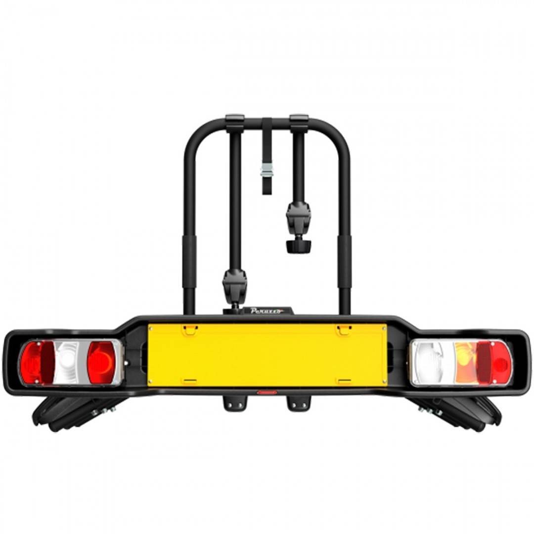 Suport biciclete Peruzzo Parma 3 biciclete 706/3 cu prindere pe carligul de remorcare Negru