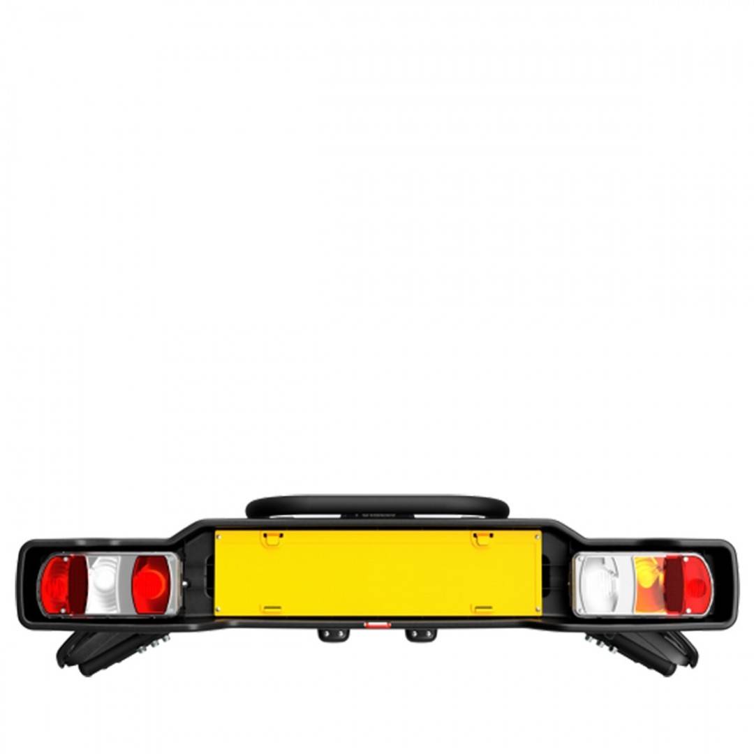 Suport biciclete Peruzzo Parma 3 biciclete 706/3 cu prindere pe carligul de remorcare Negru