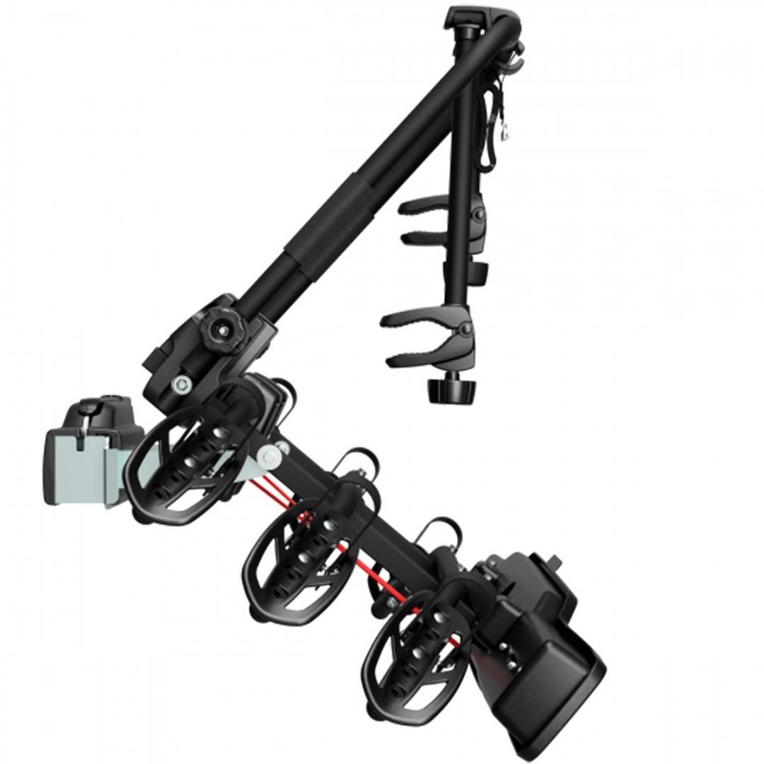 Suport biciclete Peruzzo Parma 3 biciclete 706/3 cu prindere pe carligul de remorcare Negru