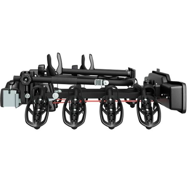 Suport biciclete Peruzzo Parma 4 biciclete 706/4N negru cu prindere pe carligul de remorcare