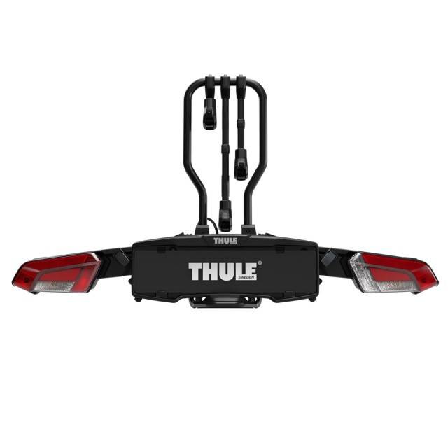Suport biciclete Thule EasyFold 3 cu prindere pe carligul de remorcare - pentru 3 biciclete