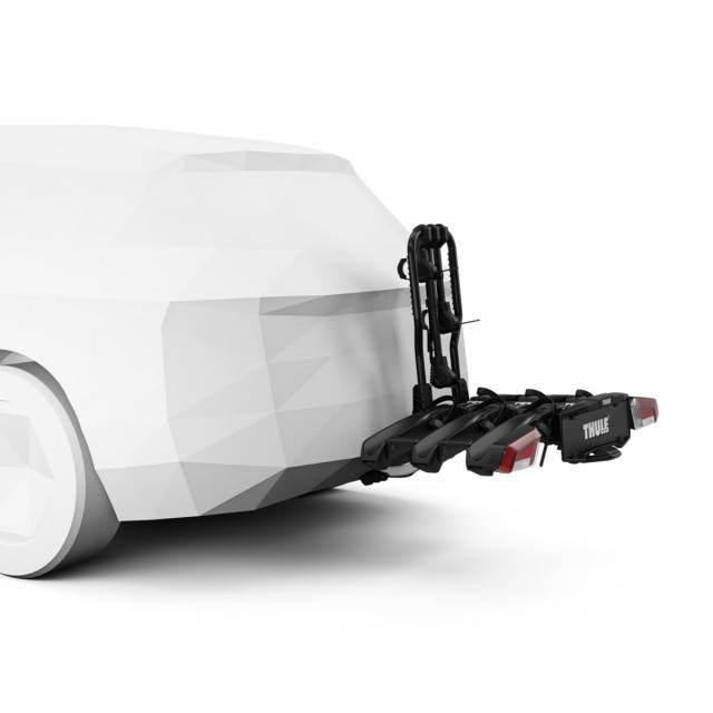 Suport biciclete Thule EasyFold 3 cu prindere pe carligul de remorcare - pentru 3 biciclete