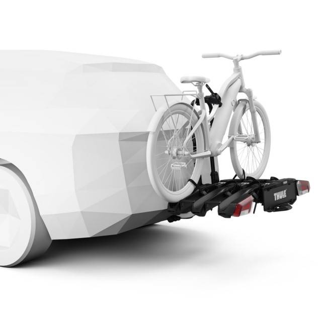 Suport biciclete Thule EasyFold 3 cu prindere pe carligul de remorcare - pentru 3 biciclete