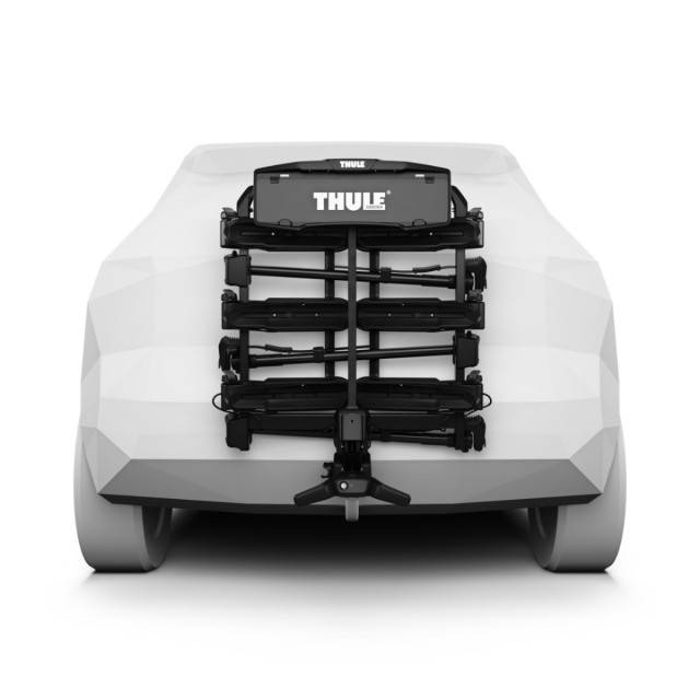Suport biciclete Thule OutPace cu prindere pe carligul de remorcare - pentru 3 biciclete