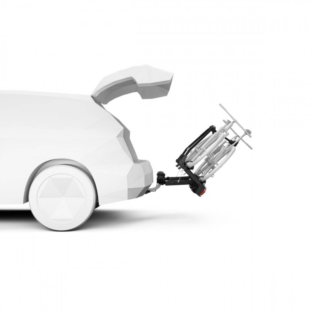 Suport biciclete Thule VeloSpace 3 cu prindere pe carligul de remorcare - pentru 2 biciclete