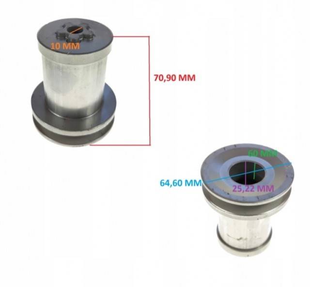 Suport cutit masina tuns iarba Husqvarna 581 47 33-01 (25.4mm)