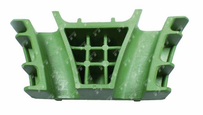Suport fixare butoaie pentru chingi de ancorare verde