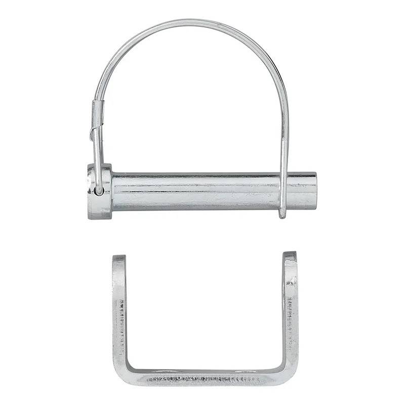 Suport pentru balama 71 mm / Ø12 mm cu știft de blocare și clemă de fixare