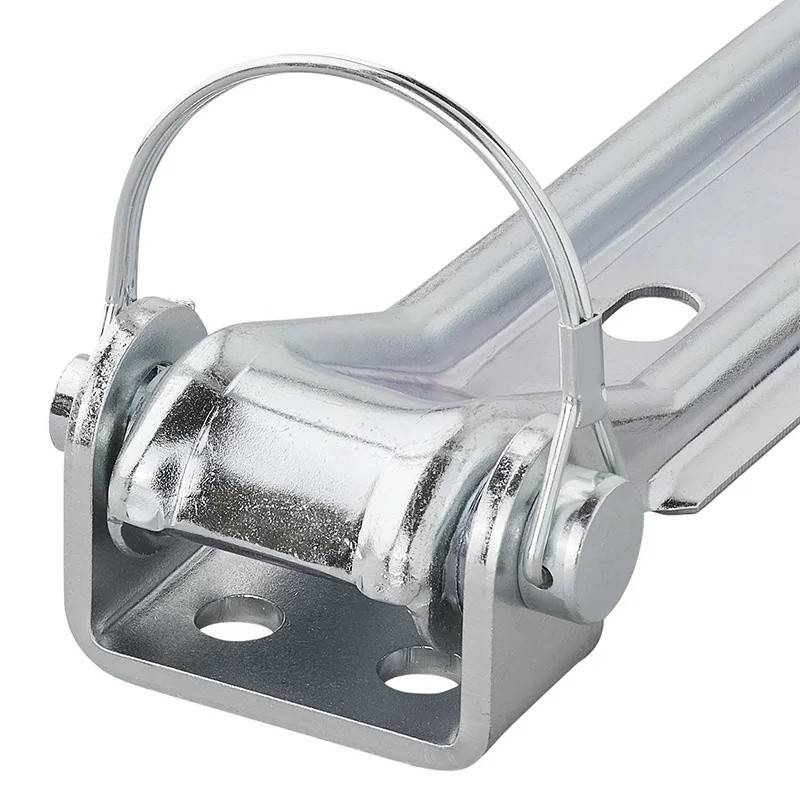 Suport pentru balama 71 mm / Ø12 mm cu știft de blocare și clemă de fixare