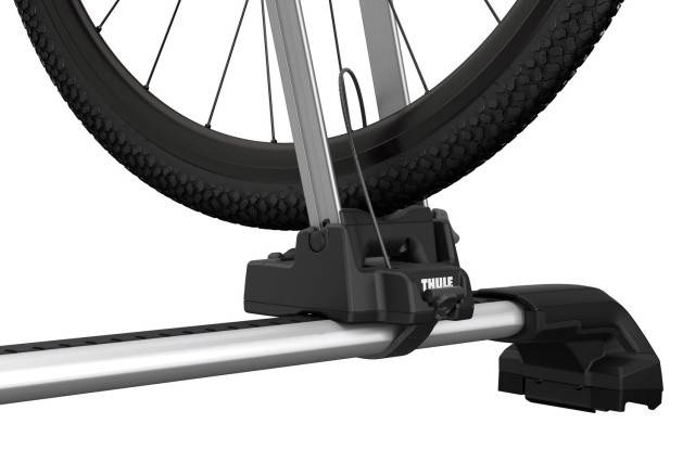 Suport pentru prinderea rotii pe barele transversale Thule Front Wheel Holder 547001