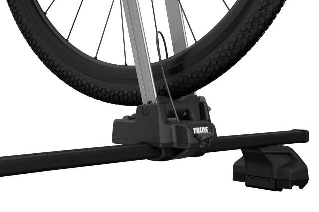 Suport pentru prinderea rotii pe barele transversale Thule Front Wheel Holder 547001