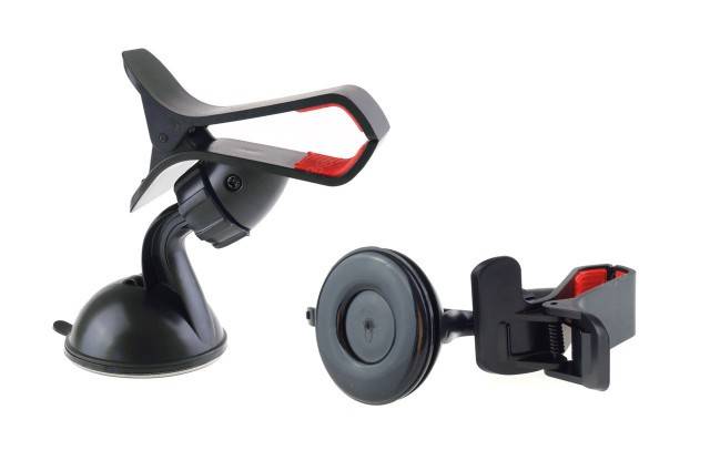 Suport telefon cu ventuza, brate verticale clips 0-100mm