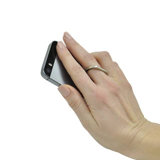 Suport universal PNI O-Ring, Desk Stand si Smart Grip, Light Black, suport auto inclus