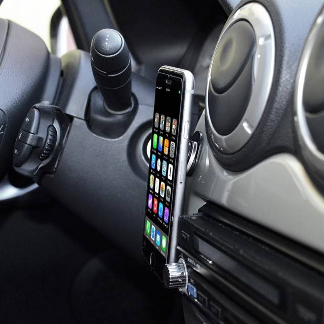 Suport universal PNI O-Ring, Desk Stand si Smart Grip, Silver, suport auto inclus