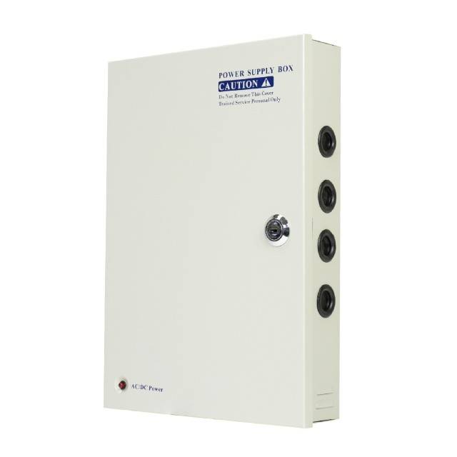 Sursa alimentare CCTV PNI STC30.2A in cutie metalica 12V 30A 360W, 18 iesiri