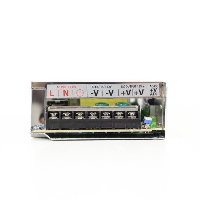 Sursa de tensiune in comutatie PNI ST10A 230V la 12V 10A stabilizata pentru sisteme de supraveghere