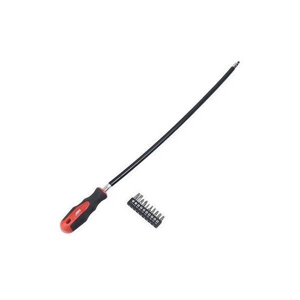 Surubelnite flexibile si 10 varfuri interschimbabile