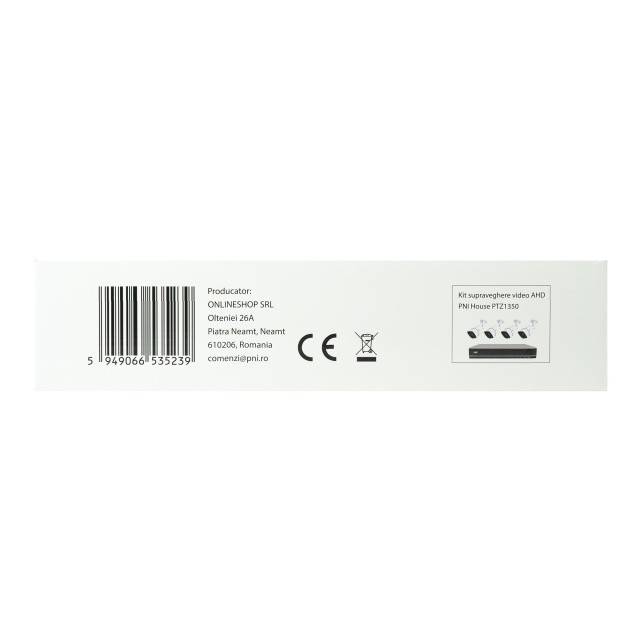 Switch PNI SW016, 16 x 10/100/1000 Mbps, Gigabit, carcasa metalica
