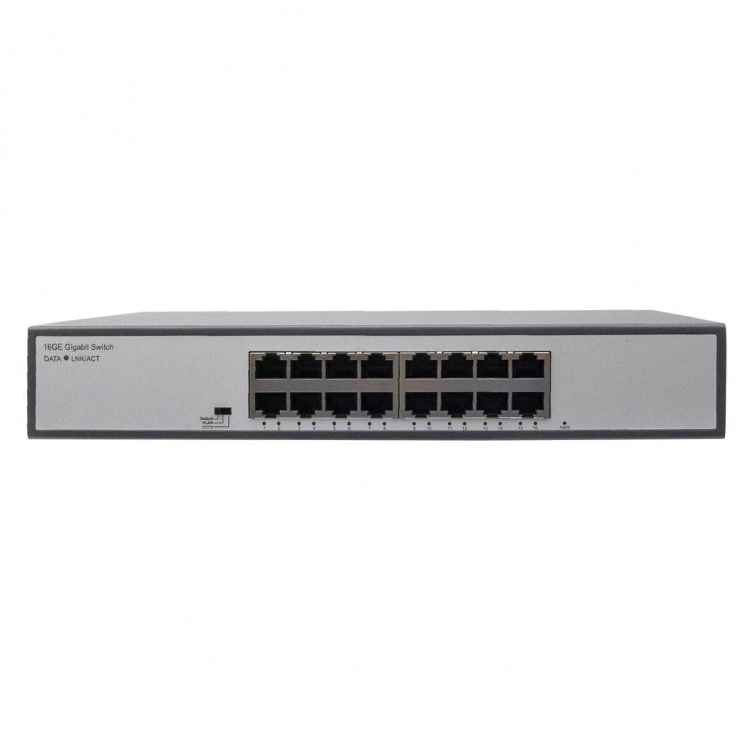 Switch PNI SW116, 16 x 10/100/1000 Mbps, Gigabit, carcasa metalica