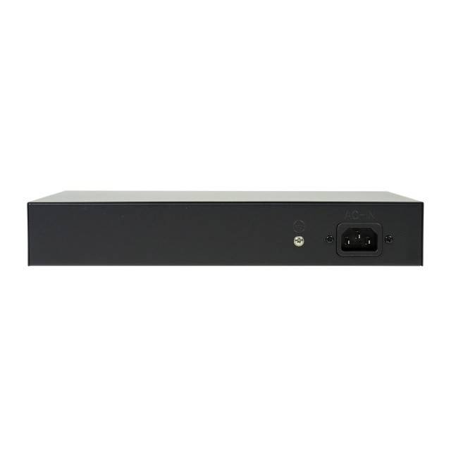 Switch POE PNI SWPOE162, 16 porturi POE 100 Mbps, 2 porturi UP Link 1000 Mbps, 1 port SFP 1000Mbps, 240W, functie AI Extend pana la 250m, protectie