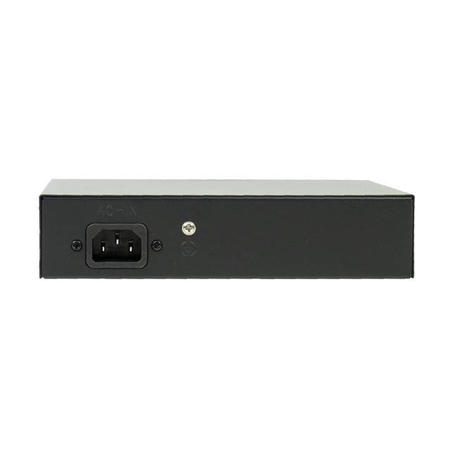 Switch POE PNI SWPOE42, 4 porturi POE 100 Mbps si 2 porturi UP Link 100 Mbps, 65W, functie AI Extend pana la 250m, protectie fulger 4kV