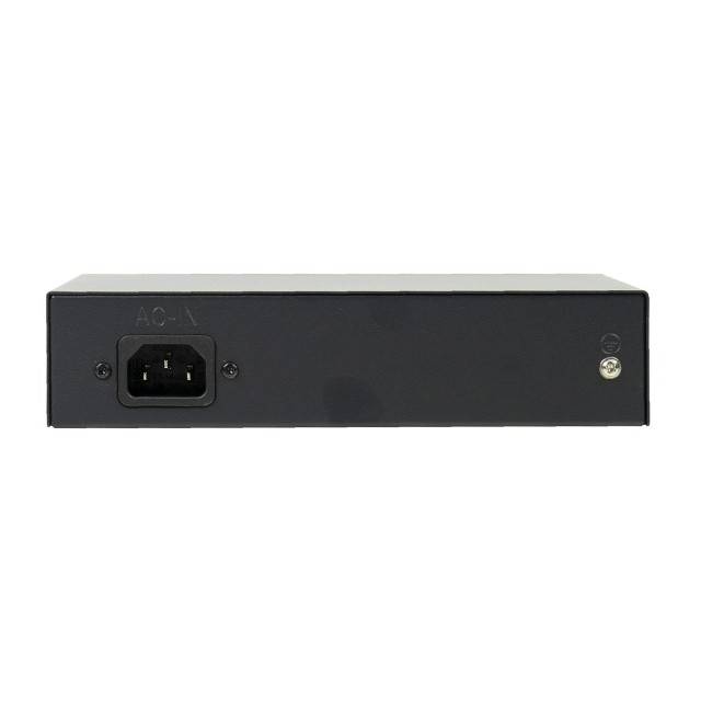 Switch POE PNI SWPOE82, 8 porturi POE 100 Mbps si 2 porturi UP Link 100 Mbps, 120W, functie AI Extend pana la 250m, protectie fulger 4kV