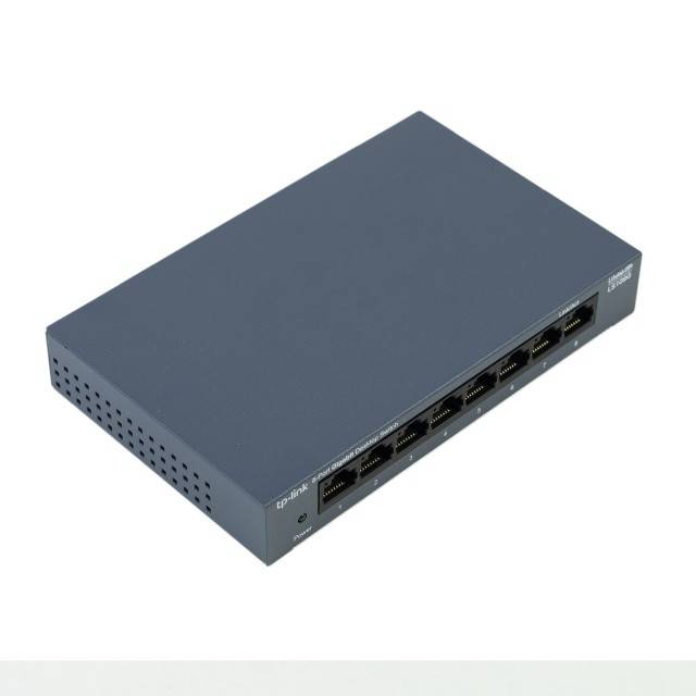 Switch TP-LINK LS108G, 8 port, 10/100/1000 Mbps carcasa metalica