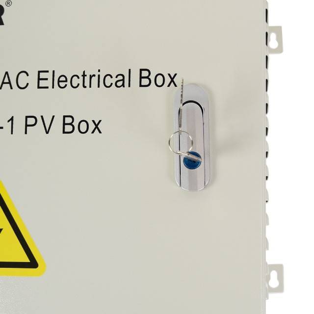 Tablou PNI CBT-3 de protectie si intrerupere sistem solar trifazic AC DC intrare 4 stringuri, iesire 1 string