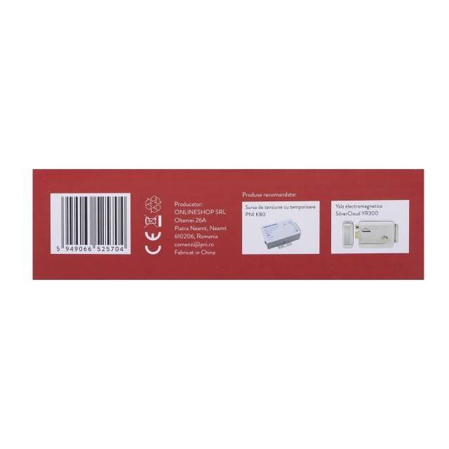 Tastatura control acces PNI DK220, stand alone, exterior si interior, IP65, cu 2 relee