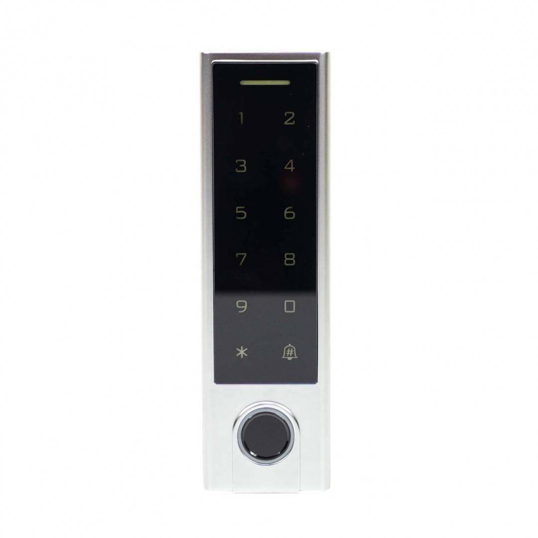 Tastatura control acces PNI DK350 cu Wi-Fi, card acces, amprenta, PIN, touch, IP66, aplicatie Tuya