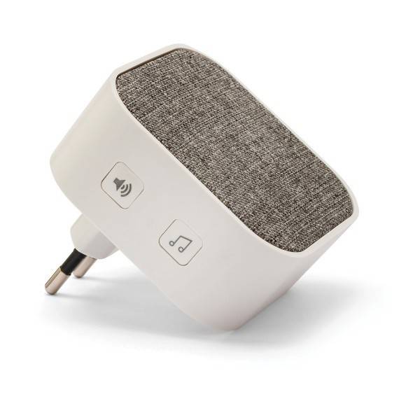 TAYLOR AC: Sonerie wireless cu priza, 150m, 36 melodii. Alb
