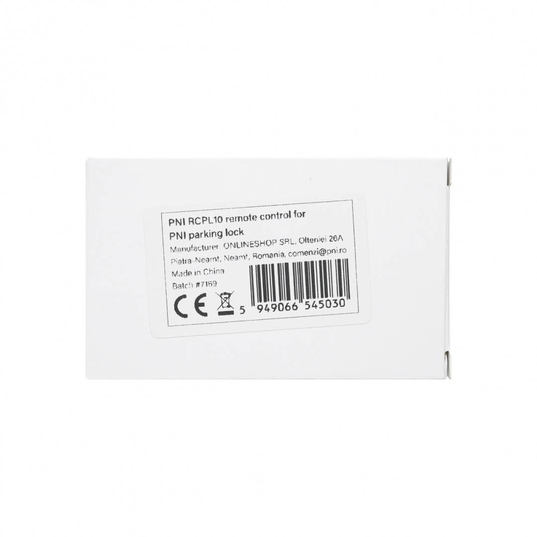 Telecomanda suplimentara PNI RCPL10 pentru blocator automat parcare auto PNI, 433 MHz