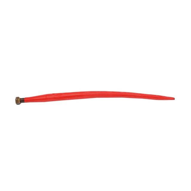 Tepusa arcuita profil T dublu 680mm pentru furca incarcat baloti M22x1,5mm