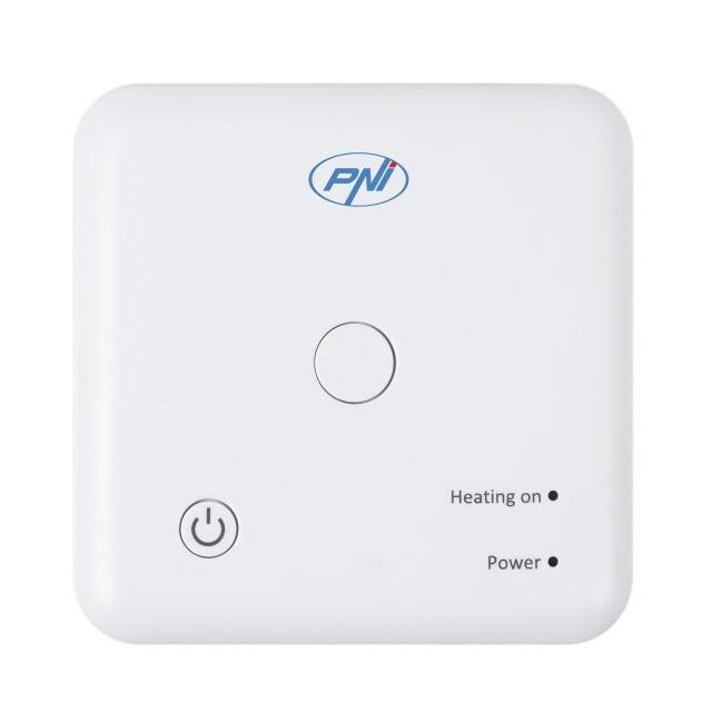 Termostat fara fir PNI CT60 pentru centrale termice, afisaj iluminat, programe zilnice