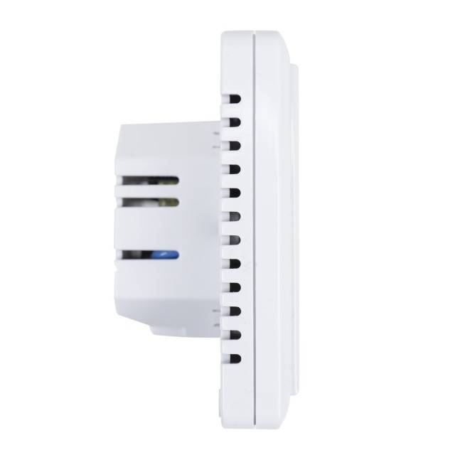 Termostat inteligent incastrabil PNI CT25PE WiFi, control prin internet incalzire electrica in pardoseala, aplicatie mobil Tuya Smart, integrare in