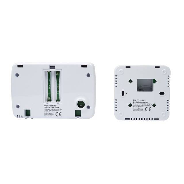 Termostat inteligent PNI CT36 PRO fara fir, WiFi 2.4GHz, control prin Internet APP TuyaSmart, regim iarna-vara, pentru centrale termice