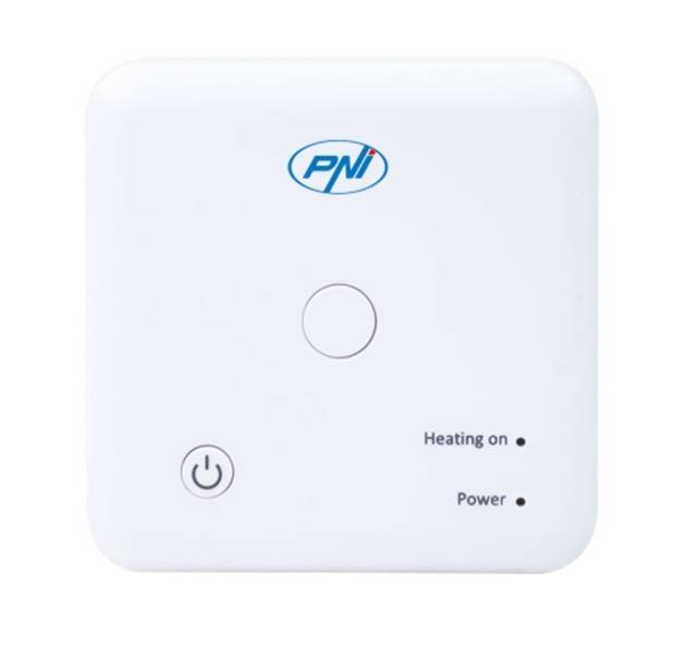 Termostat inteligent PNI CT40 PRO fara fir, cu WiFi, control prin Internet, pentru centrale termice, APP TuyaSmart