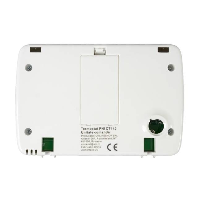 Termostat inteligent PNI CT440 fara fir, cu WiFi, control 4 zone prin Internet, pentru centrale termice, pompe, electrovalve, APP TuyaSmart