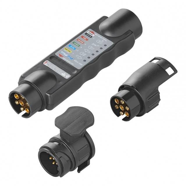 Tester de prize de remorca 7 Pini 12V cu 2 adaptoare