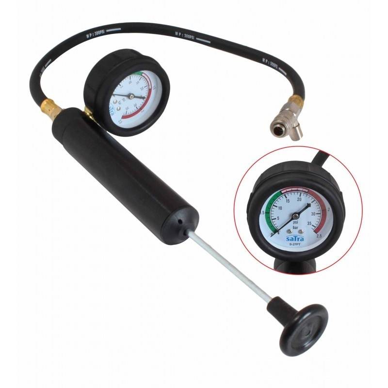 Tester presiune radiator si kit vacuum pentru sistemul de racire