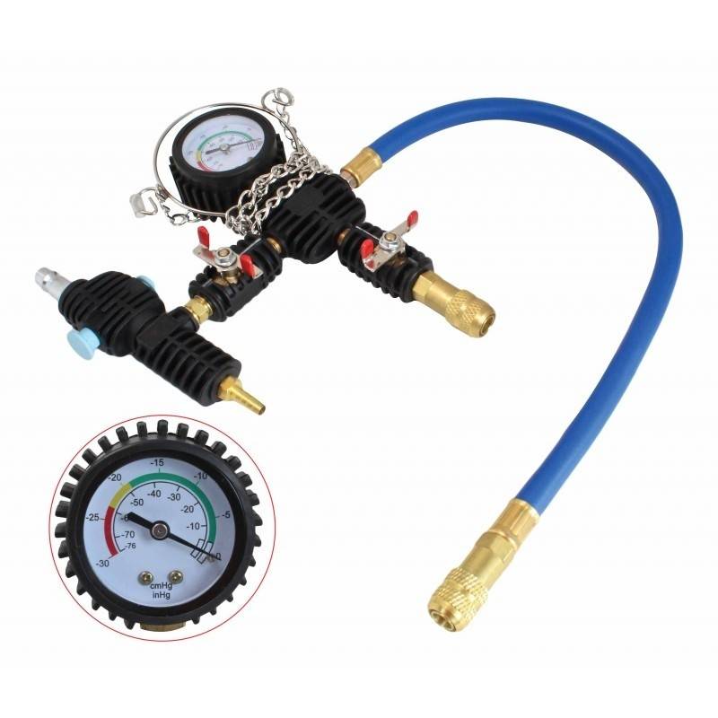 Tester presiune radiator si kit vacuum pentru sistemul de racire