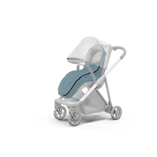 Thule Footmuff - Sac de dormit pentru copil, Mid Blue