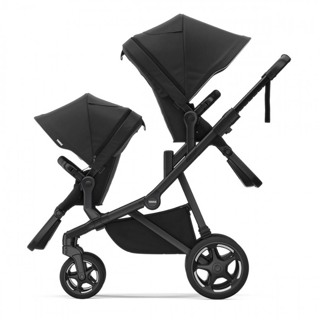 Thule Sibling Seat - Scaun al doilea copil pentru Carucior Thule Sleek 2, Black
