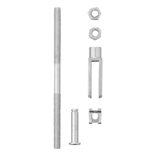 Tija franare trailer 160mm cu clevis M8
