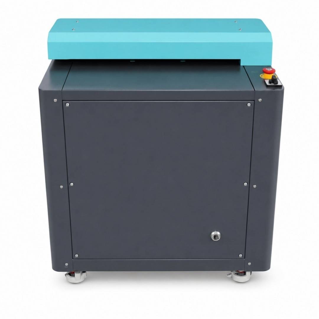Tocator carton industrial 550mm, 1500W, 220V, viteza reglabila 0-18m/min, grosime maxima 10mm Breckner Germany